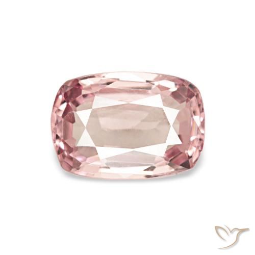 0.61ct Rosa Terroso Espinélio, Almofada, VVS-VS