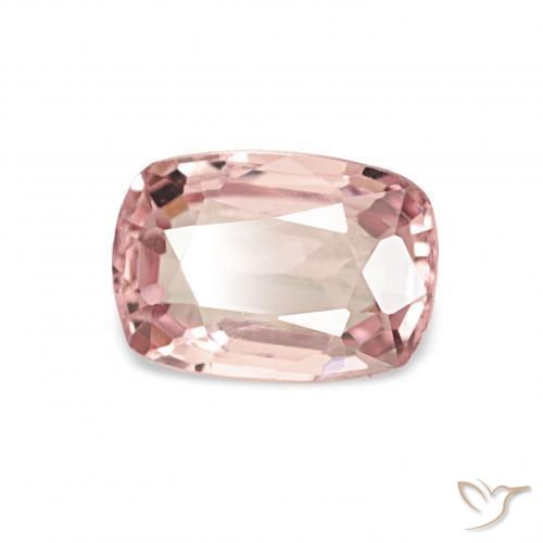 Espinélio Rosa Terroso Natural 0.61ct, Almofada, VVS-VS