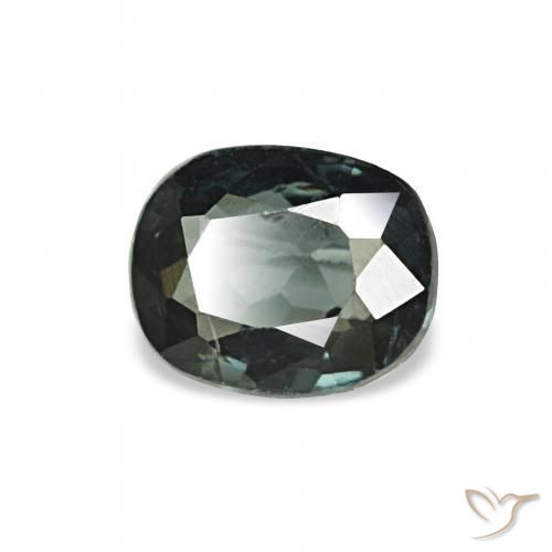 Espinélio Verde médio Natural 0.63ct, Almofada, VVS-VS