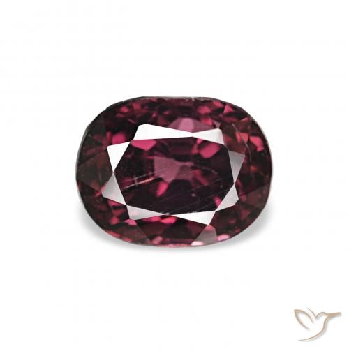 0.79ct Roxo profundo Espinélio, Almofada, VS