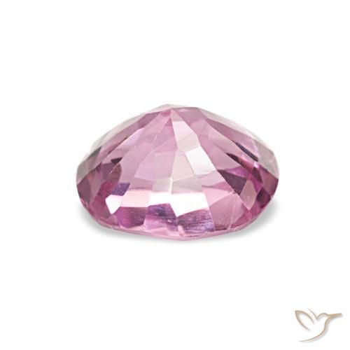 Espinélio Roxo Real Rosa Natural 0.87ct, Almofada, VS