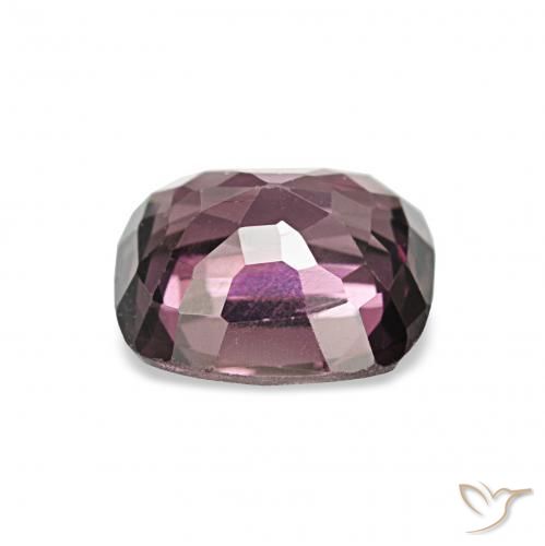 Espinélio vinho roxo Natural 1.25ct, Almofada, VVS-VS