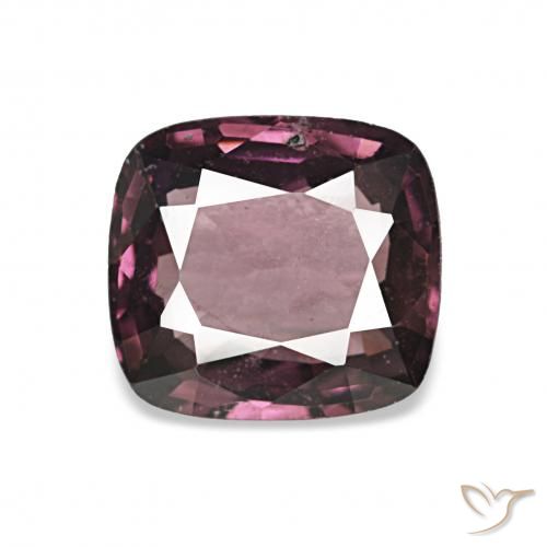 1.24ct Roxo escuro Espinélio, Almofada, VS