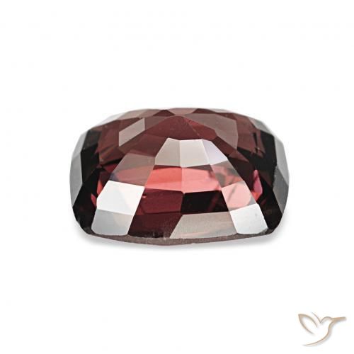Espinélio Vinho vermelho Natural 1.49ct, Almofada, VVS-VS