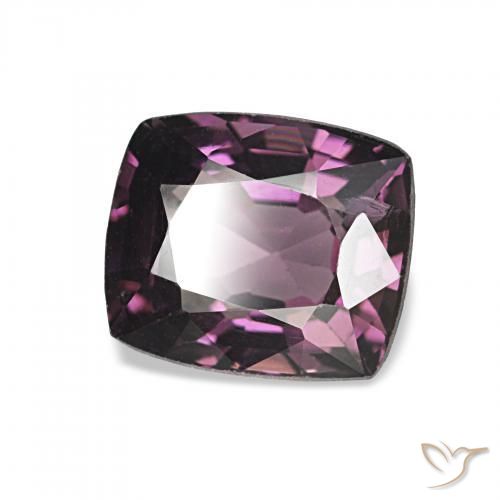 Espinélio Roxo escuro Natural 1.82ct, Almofada, VVS-VS