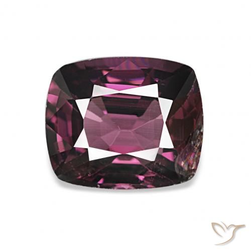 1.90ct Vermelho Roxo Profundo Espinélio, Almofada, VS