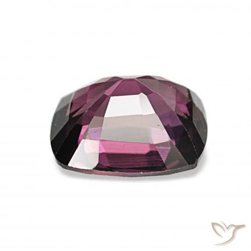 Espinélio Vermelho Roxo Profundo Natural 1.90ct, Almofada, VS