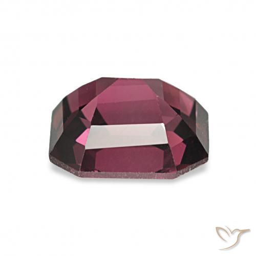 Espinélio Roxo profundo Natural 1.73ct, Corte Octógono / Esmeralda, VVS