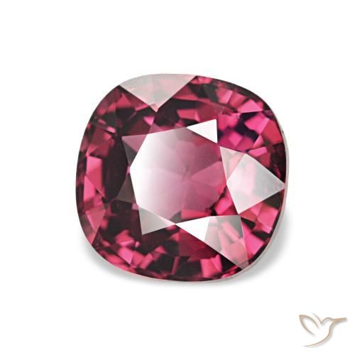 Espinélio Berry Purple Natural 1.31ct, Almofada, VVS