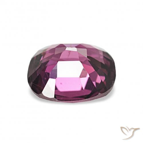 Espinélio Vermelho Rapberry Natural 1.34ct, Almofada, VVS-VS