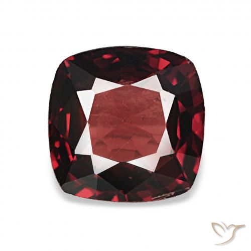0.98ct Vermelho escuro Espinélio, Almofada, VVS