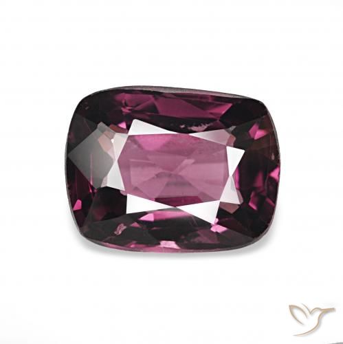 Espinélio framboesa vermelha Natural 1.06ct, Almofada, VVS