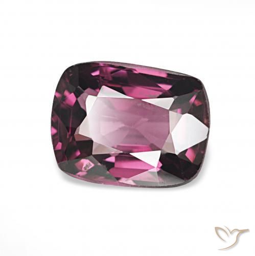 Espinélio framboesa vermelha Natural 1.06ct, Almofada, VVS