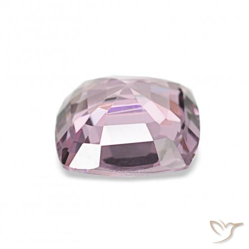 Espinélio lavanda profunda Natural 1.28ct, Almofada, VVS
