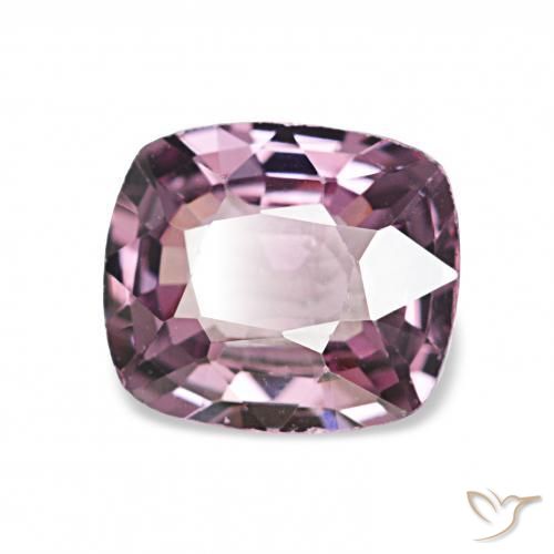 Espinélio ameixa roxa Natural 1.08ct, Almofada, VVS