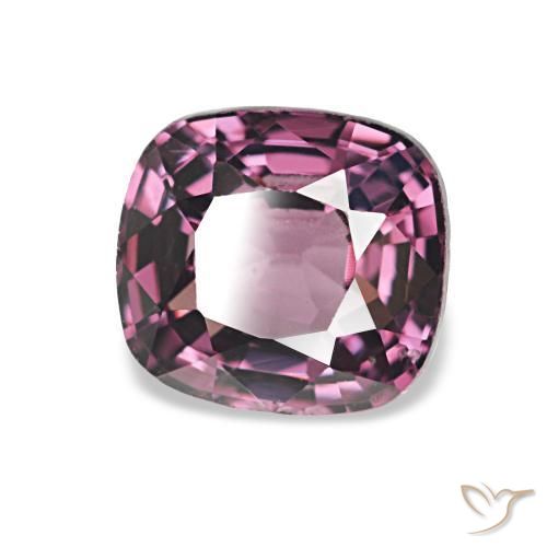 Espinélio ameixa roxa Natural 1.18ct, Almofada, VS