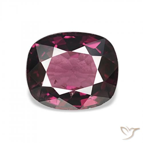 1.71ct Medium Dark-Purple Espinélio, Almofada, VS