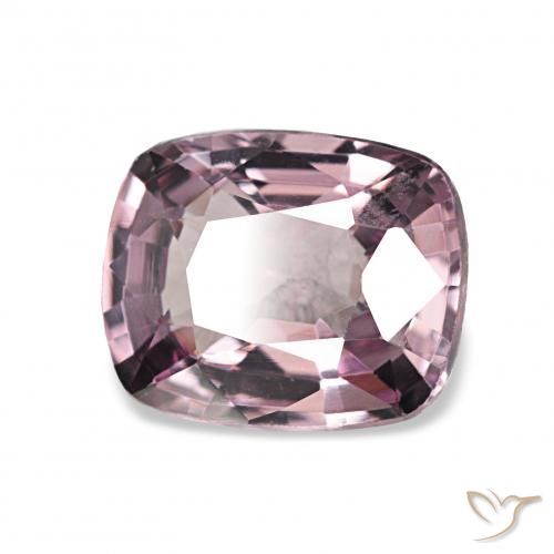 Espinélio Roxo rosado Natural 1.27ct, Almofada, VS