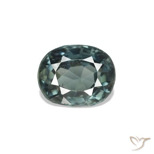 Espinélio Verde médio Natural 0.66ct, oval, VS