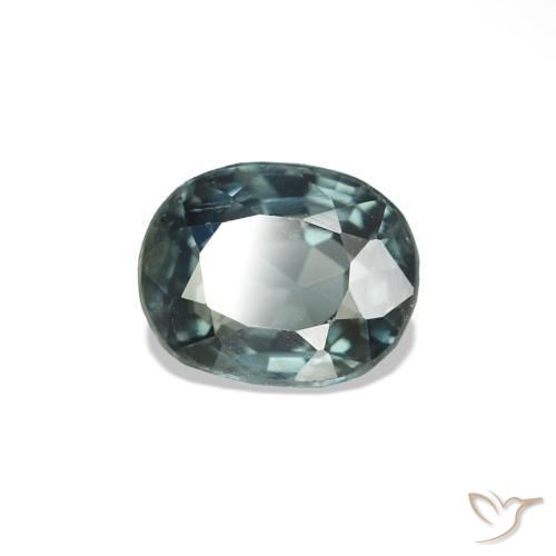 Espinélio Verde médio Natural 0.66ct, oval, VS