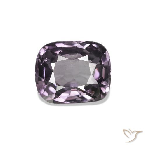 Espinélio roxo cinza Natural 0.73ct, Almofada, VS