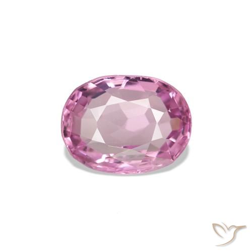 0.66ct Roxo Royal Muito Claro Rosa Espinélio Pedras Preciosas, oval, VVS