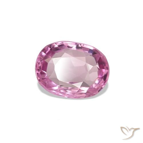 Espinélio Roxo Royal Muito Claro Rosa Natural 0.66ct, oval, VVS