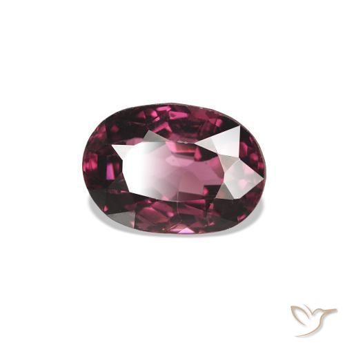 Espinélio Roxo escuro Natural 0.91ct, oval, VVS