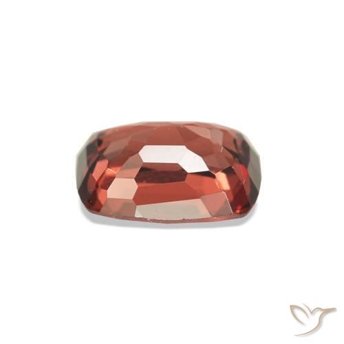 Espinélio Vermelho brilhante Natural 0.75ct, Almofada, VVS