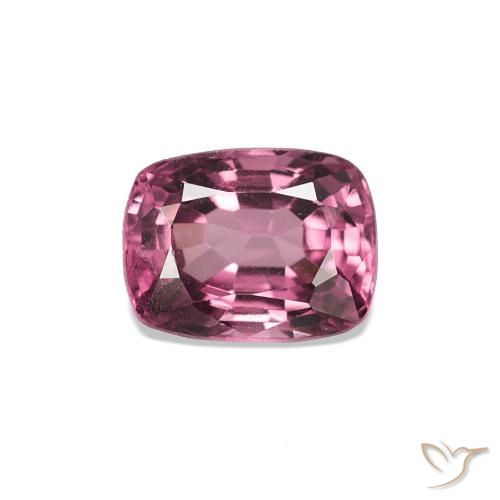 0.68ct Rosa escuro Espinélio, Almofada, VVS