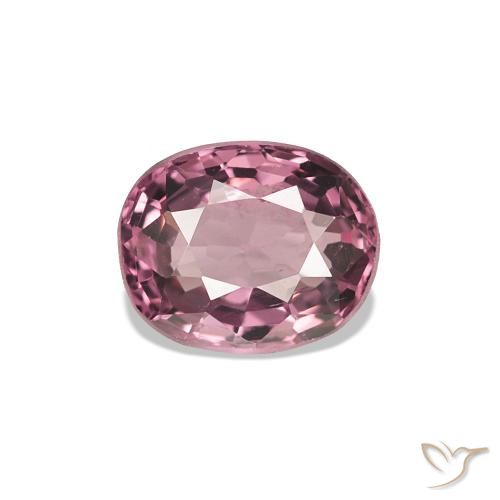 Espinélio roxo médio Natural 0.66ct, Almofada cortada, VVS