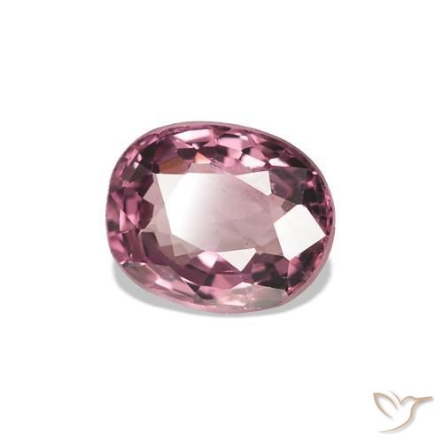 Espinélio roxo médio Natural 0.66ct, Almofada cortada, VVS