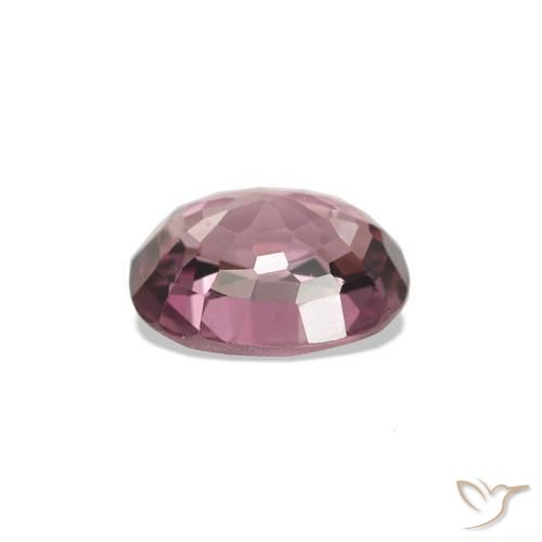 Espinélio roxo médio Natural 0.66ct, Almofada cortada, VVS