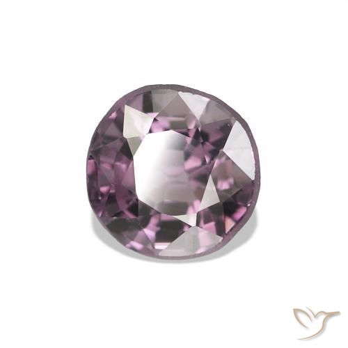 Espinélio Medium Dark-Purple Natural 0.77ct, Redondo, VVS-VS
