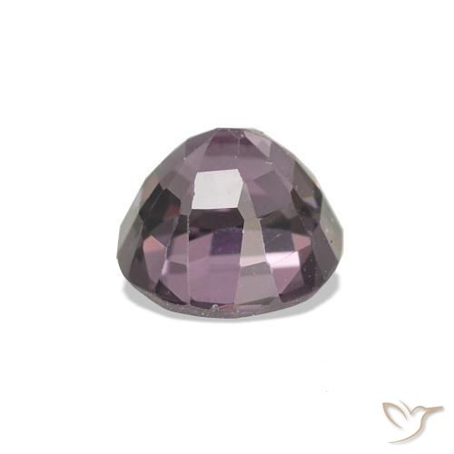 Espinélio Medium Dark-Purple Natural 0.77ct, Redondo, VVS-VS