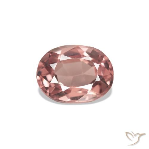 Espinélio Vermelho Tijolo Claro Natural 0.64ct, oval, VVS-VS