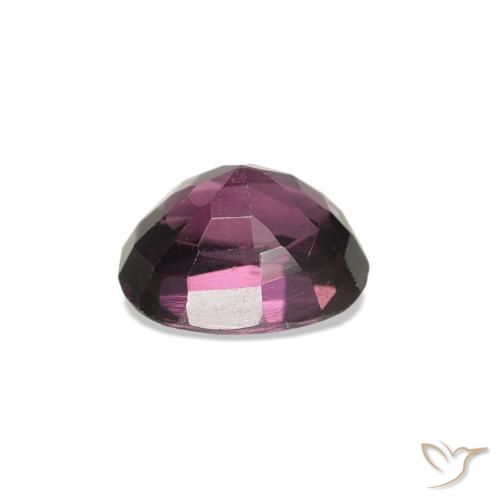 Espinélio Roxo profundo Natural 0.68ct, oval, VVS-VS