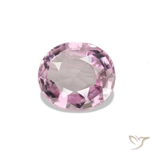 0.67ct Roxo Rosado Claro Espinélio, oval, VVS-VS