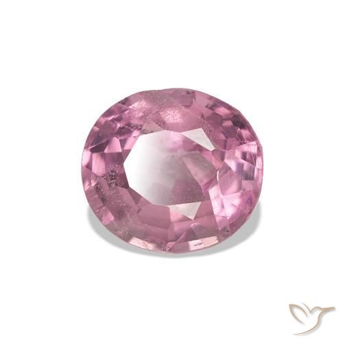 Espinélio Rosa quente Natural 0.77ct, oval, VS