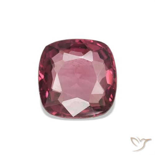 Espinélio Vermelho escuro Natural 0.68ct, Almofada, VVS-VS