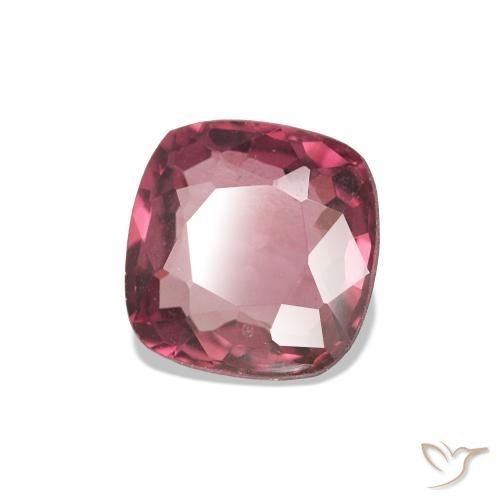 Espinélio Vermelho escuro Natural 0.68ct, Almofada, VVS-VS