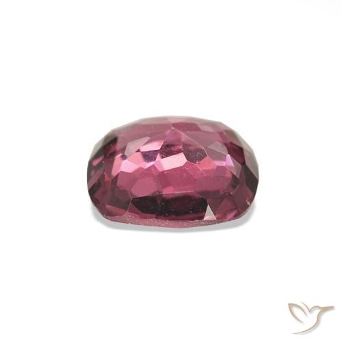 Espinélio Vermelho escuro Natural 0.68ct, Almofada, VVS-VS