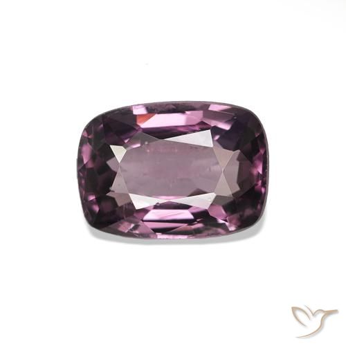 Espinélio Roxo escuro Natural 0.83ct, Almofada, VS
