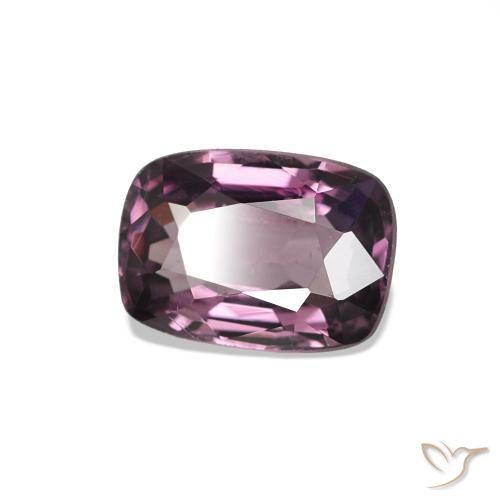 Espinélio Roxo escuro Natural 0.83ct, Almofada, VS