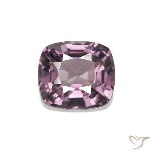 Espinélio roxo médio Natural 0.63ct, Almofada, VS