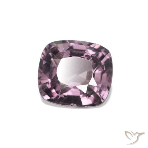 Espinélio roxo médio Natural 0.63ct, Almofada, VS