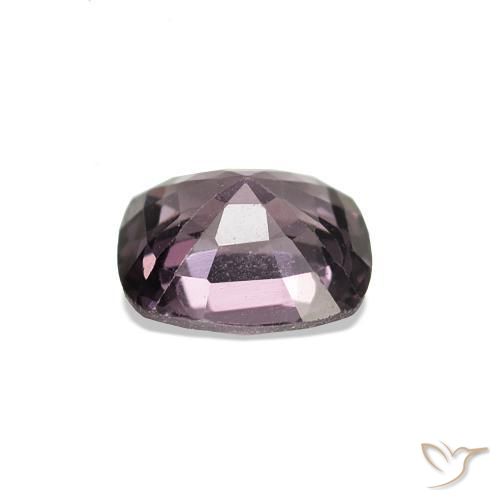 Espinélio roxo médio Natural 0.63ct, Almofada, VS