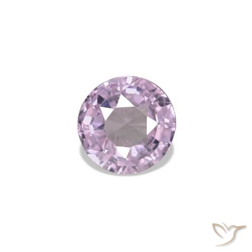 Espinélio Rosa bem claro Natural 0.23ct, Corte Redondo, VVS-VS