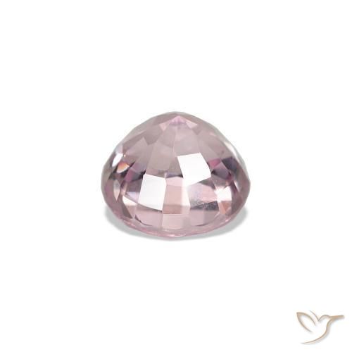 Espinélio Rosa chiclete muito claro Natural 0.69ct, Corte Redondo, VVS-VS