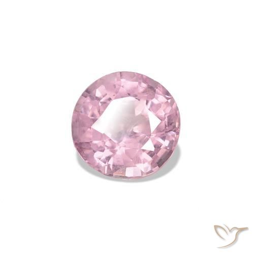 Espinélio Rosa bem claro Natural 0.46ct, Corte Redondo, VS